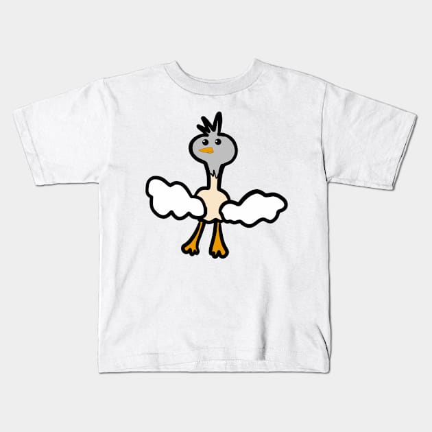 The sky bird forever love Kids T-Shirt by FzyXtion